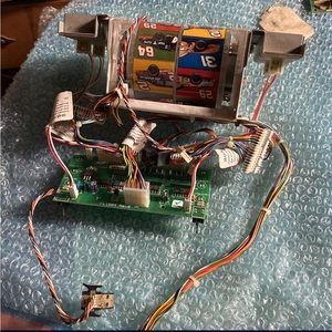 NASCAR Coin Pusher Jackpot Car Spin with PCB Board Arcade Game Part B16